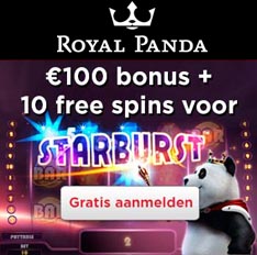 Royal Panda Free Spins Actie